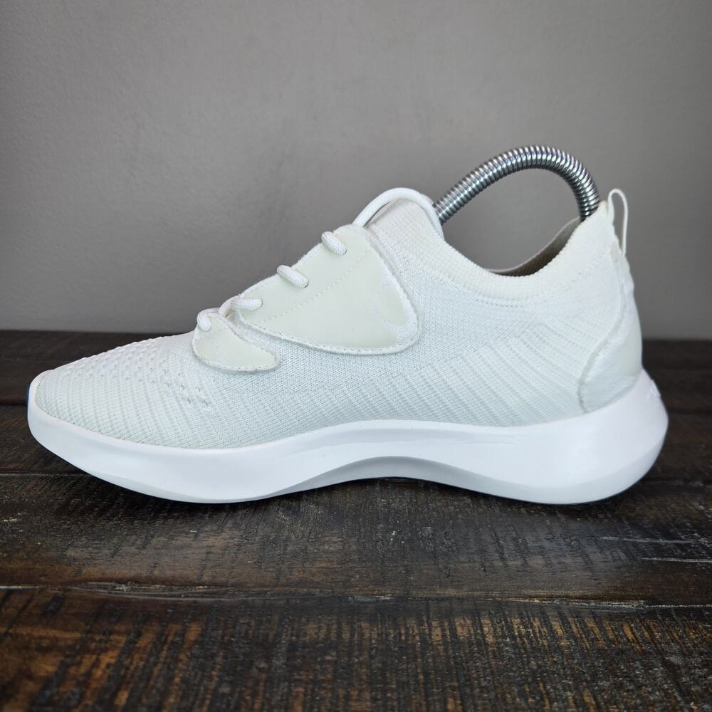 Vessi Everyday Move Lace Up Womens Size 7 Waterproof Shoes Sneakers Polar White - Picture 6 of 12